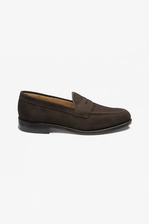 LOAKE Imperial Choc Brown Suede